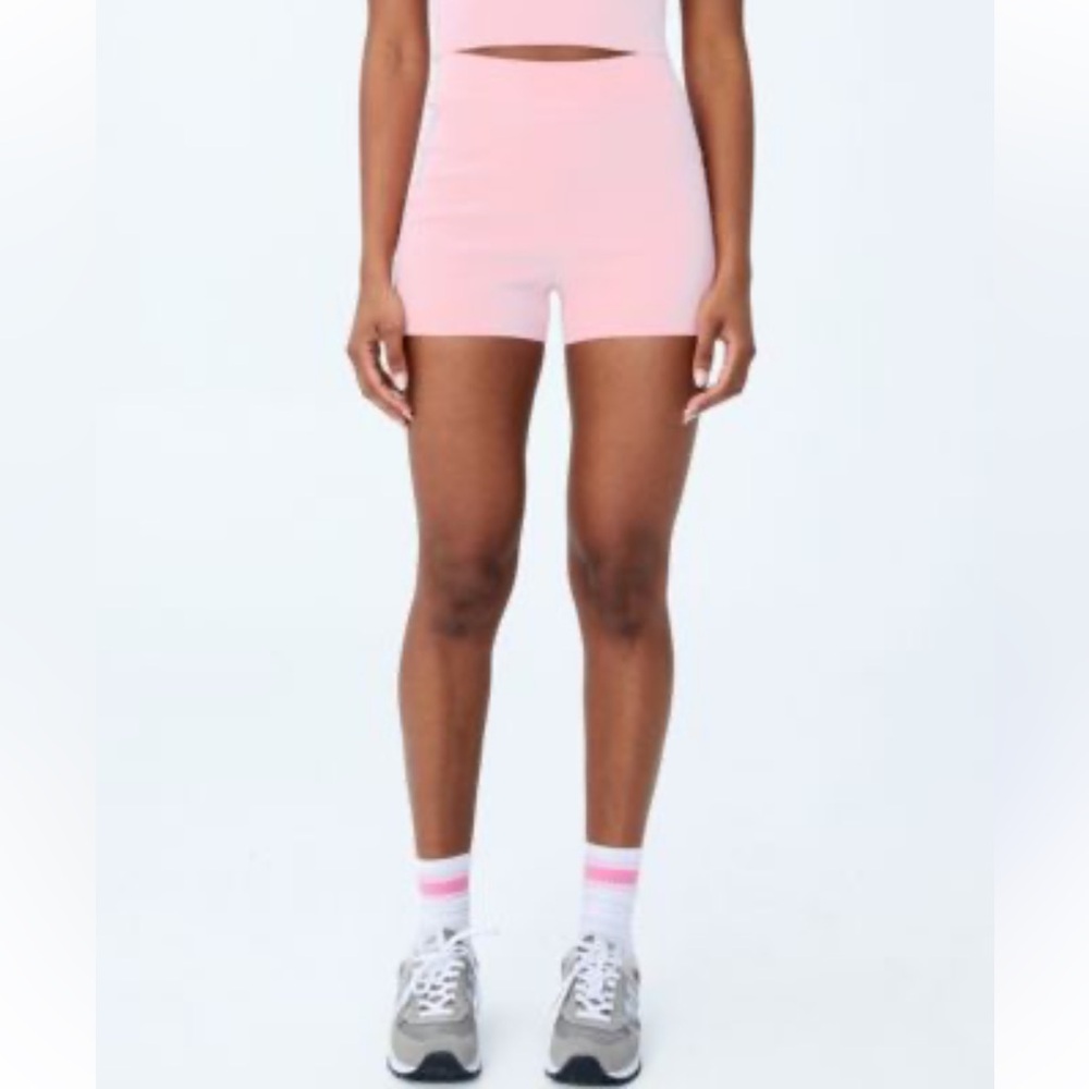 Cotton On BODY summer knit bike short pink XL